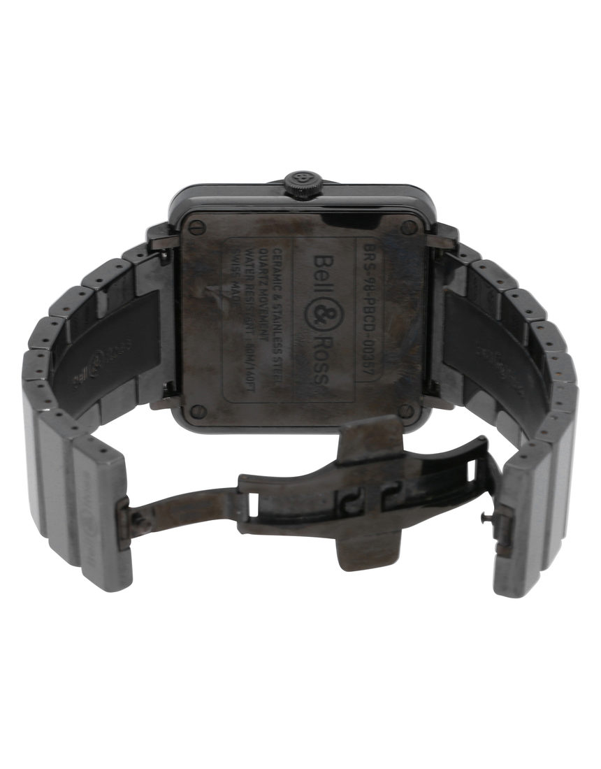 Bell and Ross Black Ceramic BRS-98-PBCD - 38 mm Ceramic