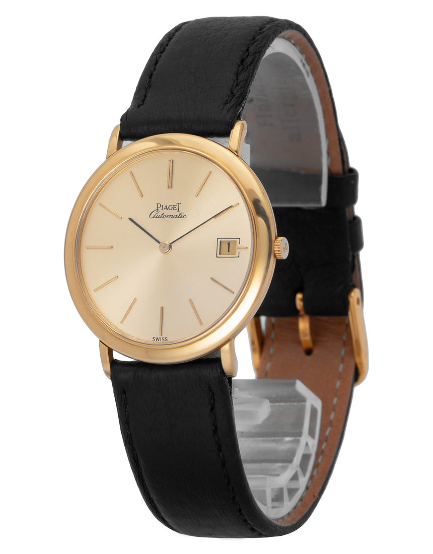 Piaget Vintage 13103 - 34.7 mm Leather side