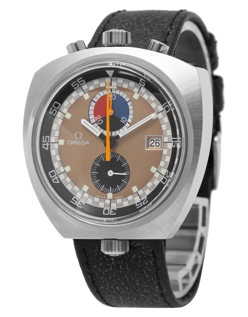 Omega Seamaster Bullhead Chronograph ST 146.011 - 43 mm Leather side