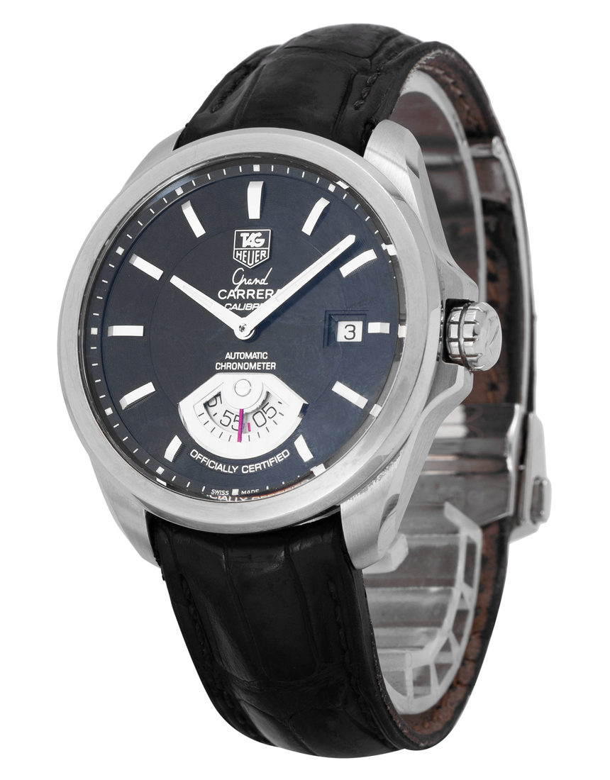 TAG Heuer Grand Carrera WAV511A.FC6224 - 40.2 mm Leather side