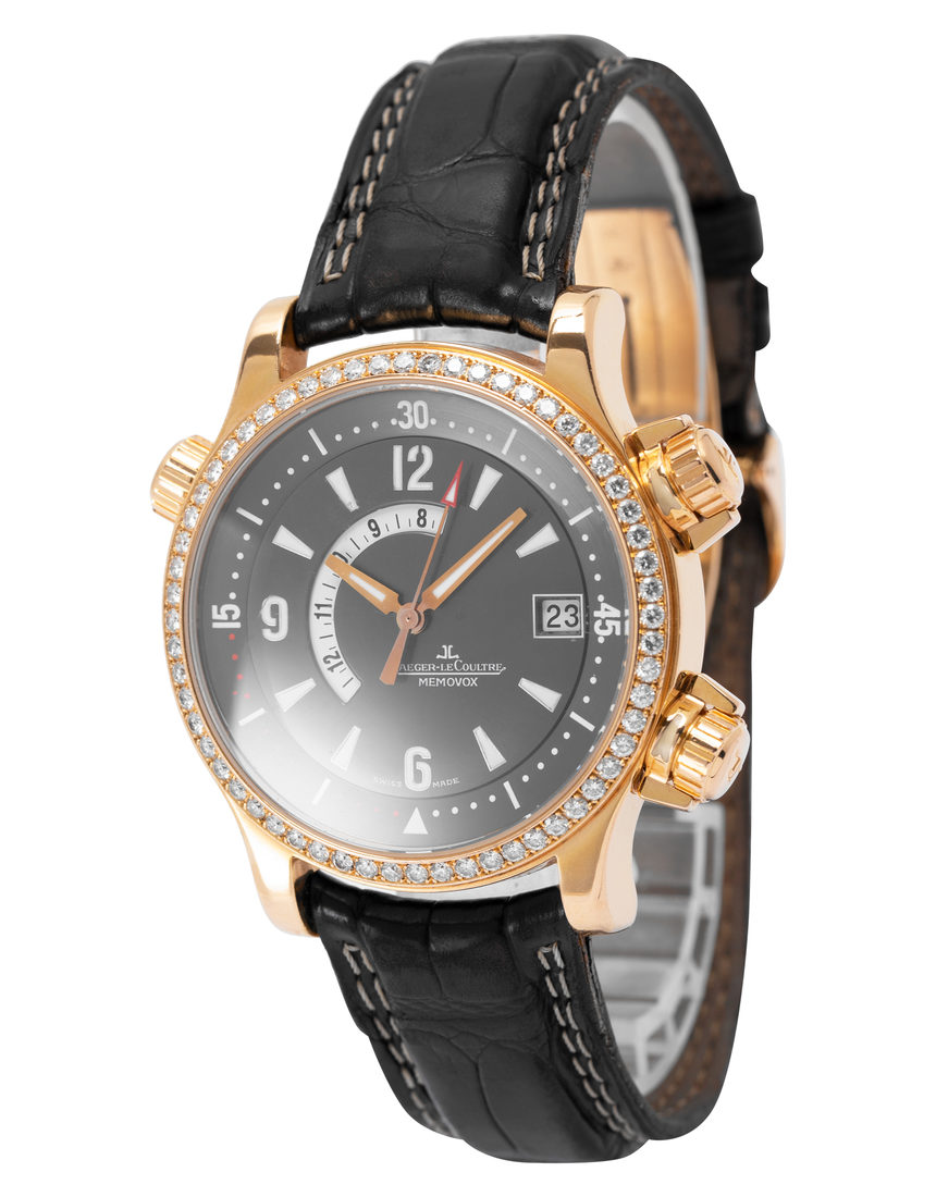 Jaeger-LeCoultre Master Compressor Memovox 146.2.97/1 - 41.5 mm Leather side