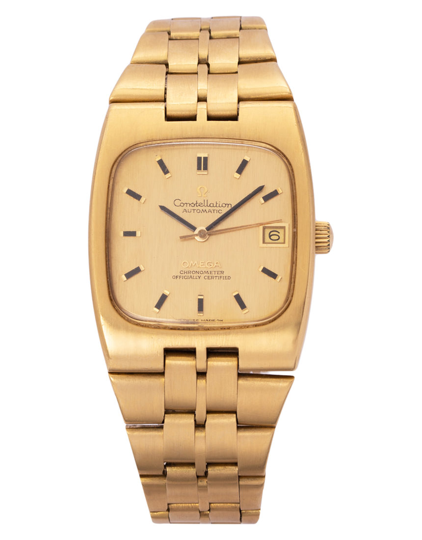 Omega Constellation 166.059 - 33 mm Yellow Gold back