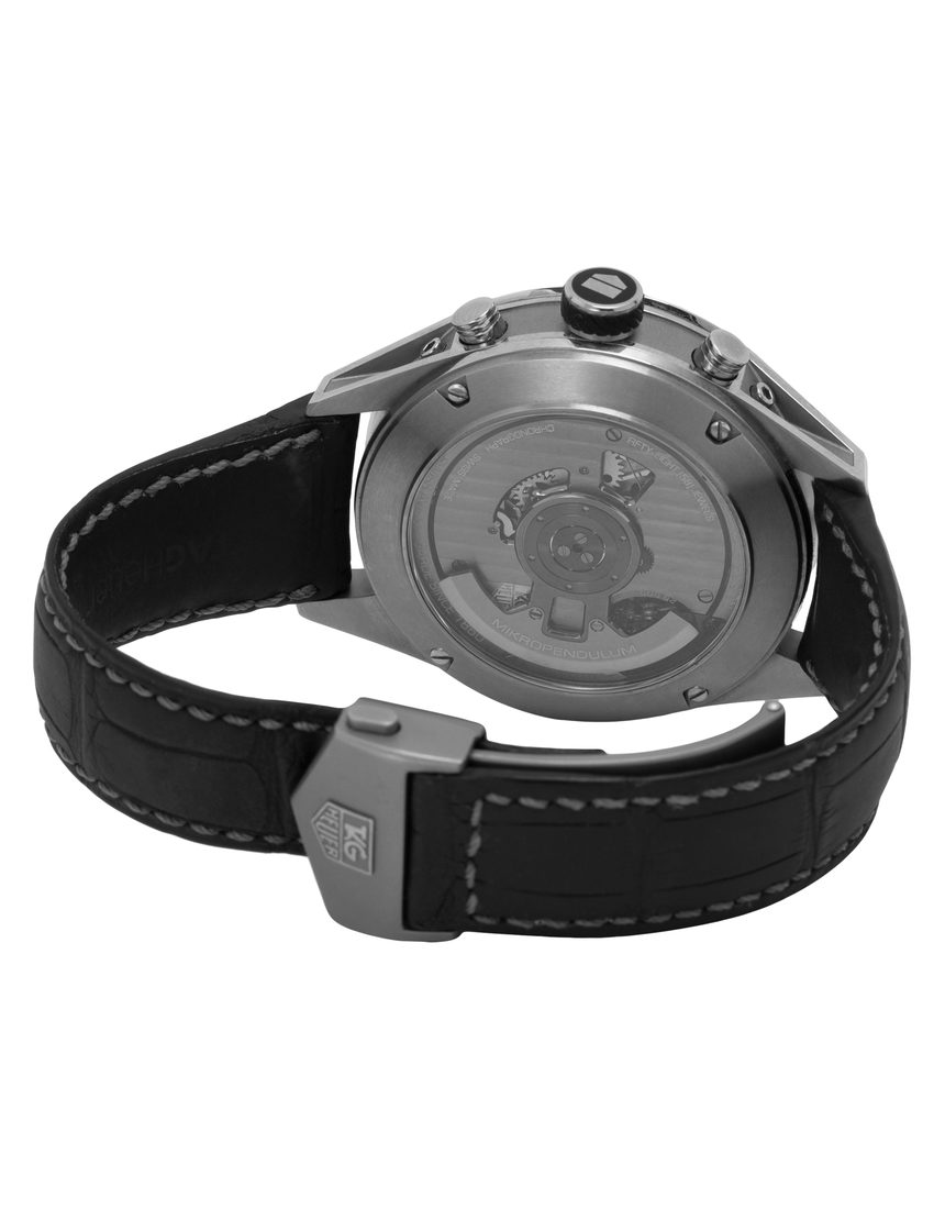 TAG Heuer Carrera Mikropendulum CAR2B83.FC6339 - 46 mm Leather