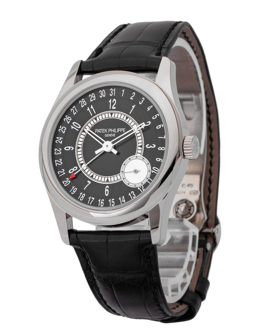 Patek Philippe Calatrava 6006G - 39 mm Leather side