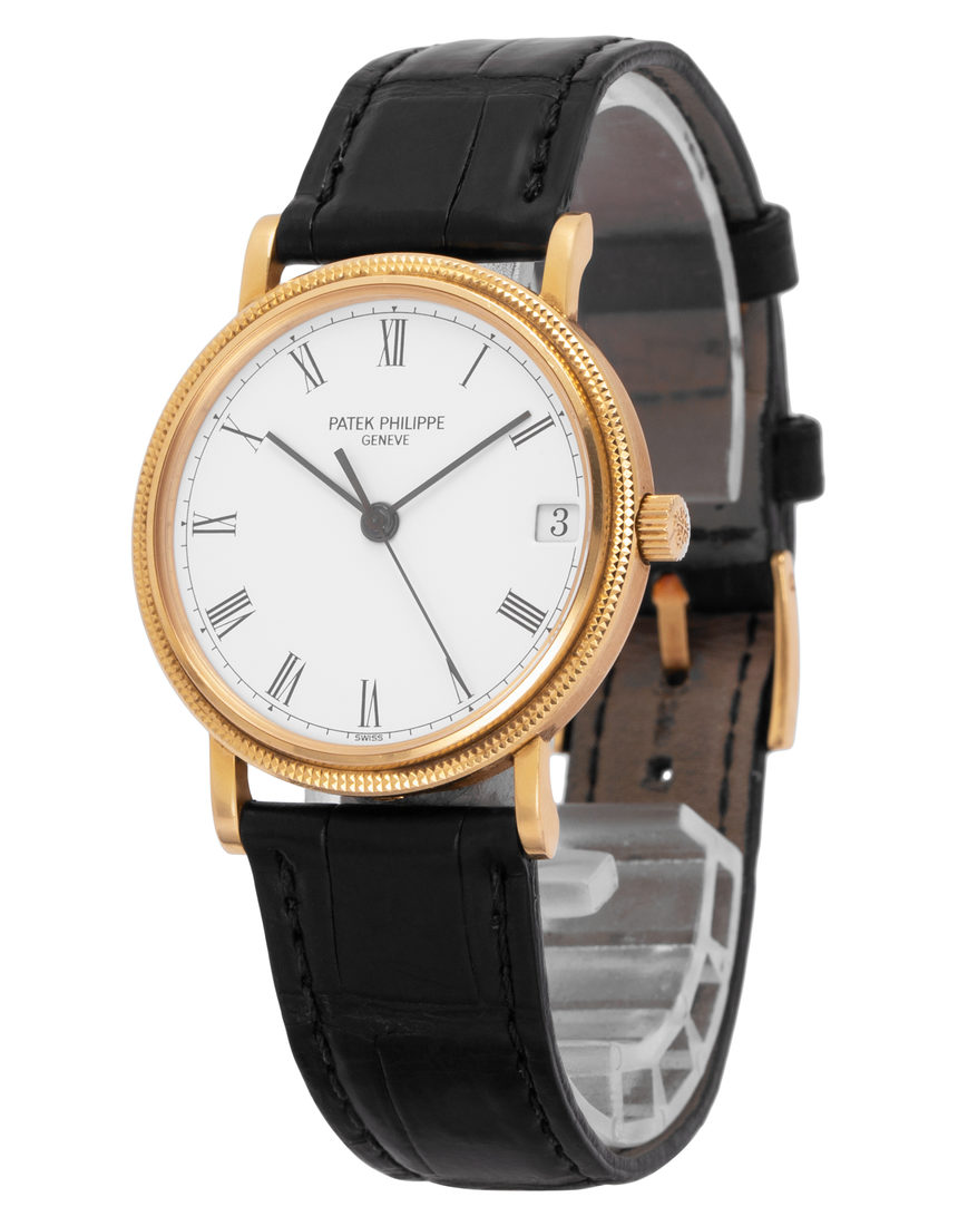 Patek Philippe Calatrava 3802/200 - 33 mm Leather side
