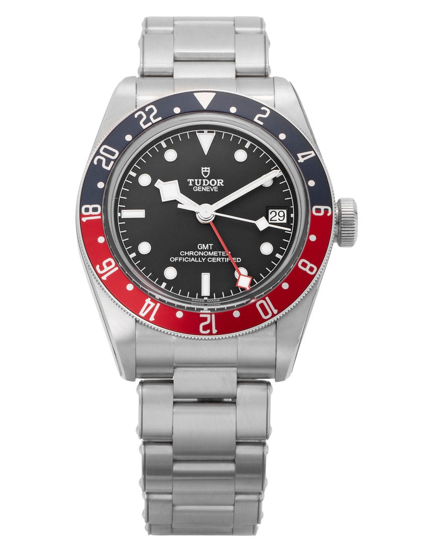Tudor Black Bay GMT 79830RB - 41 mm Steel back