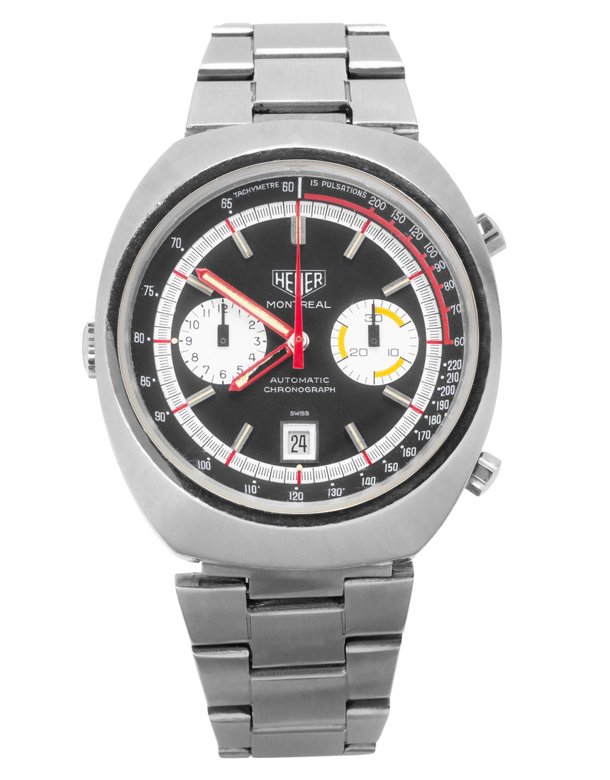 Heuer Vintage Montreal 110.503 - 42 mm Steel back
