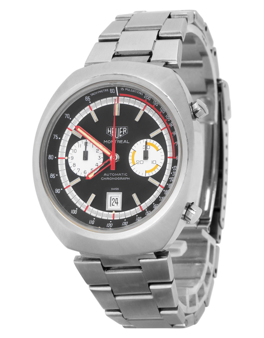 Heuer Vintage Montreal 110.503 - 42 mm Steel side