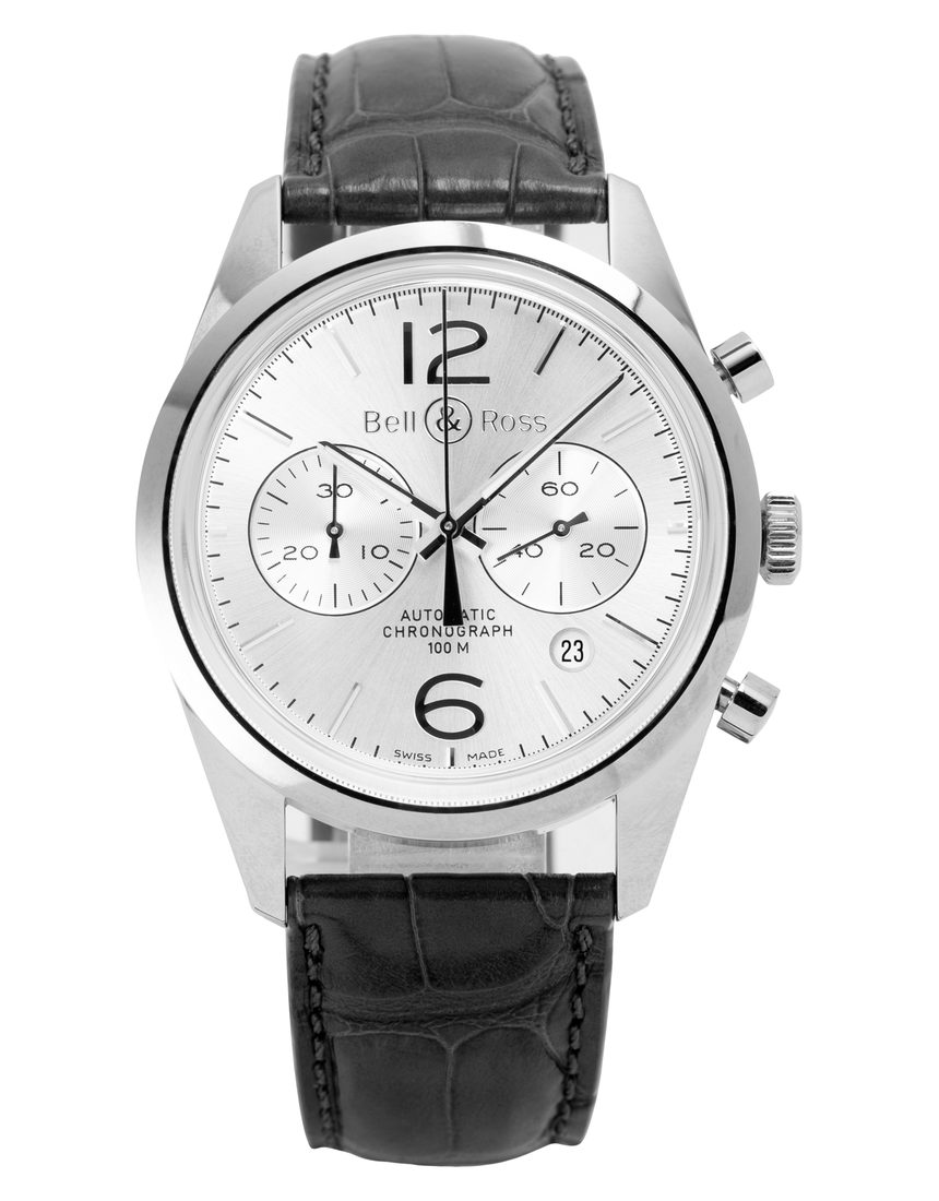 Bell and Ross Vintage 126 BR126-94 - 41 mm Leather back