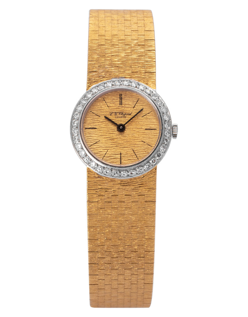 Chopard Vintage G2835 - 25 mm Yellow Gold back