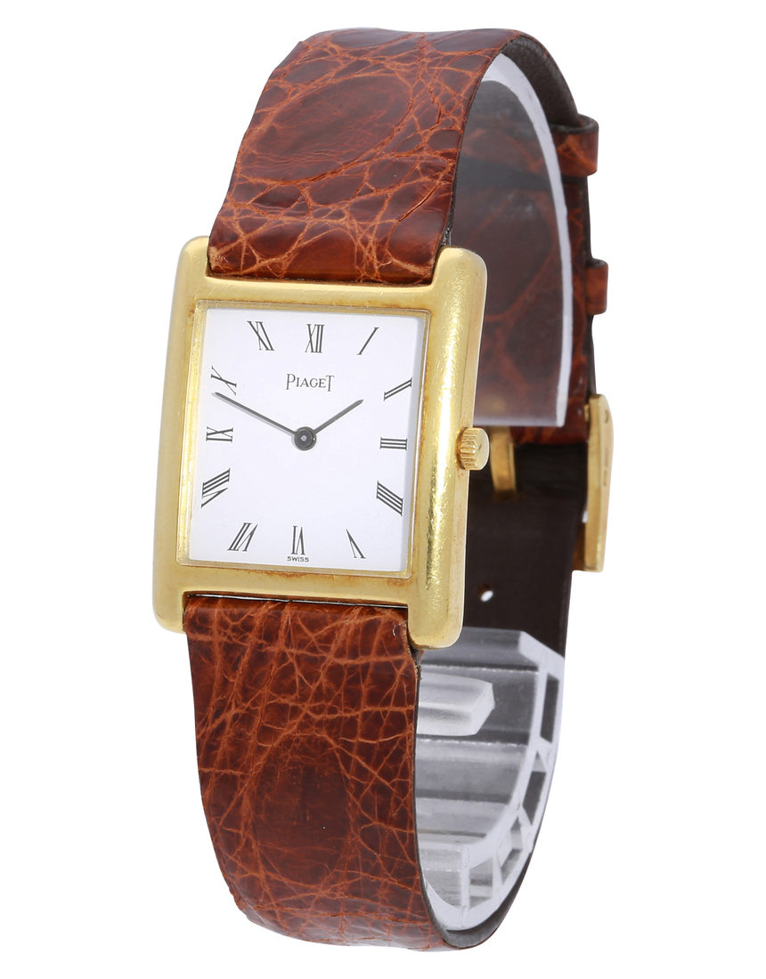 Piaget Vintage Quartz - 22.5 mm Leather side