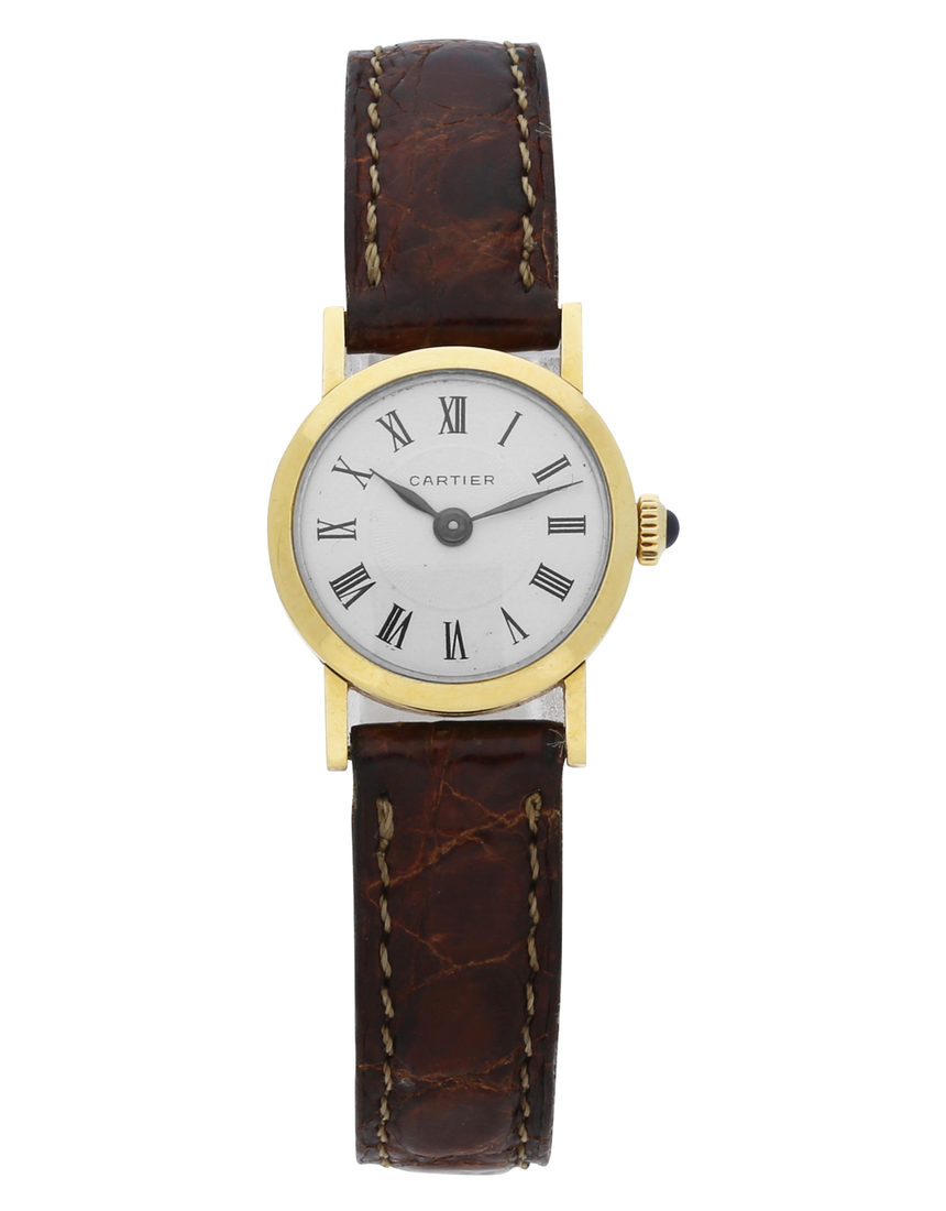 Cartier Vintage Manual - 20 mm Leather back