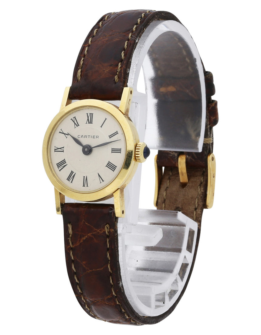 Cartier Vintage Manual - 20 mm Leather side