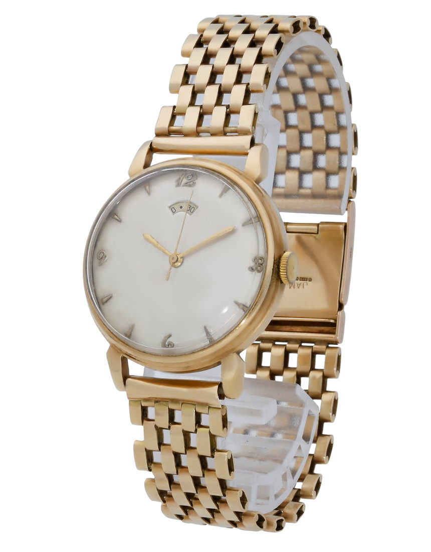Jaeger-LeCoultre Vintage Cal. 481 - 33 mm Rose Gold side