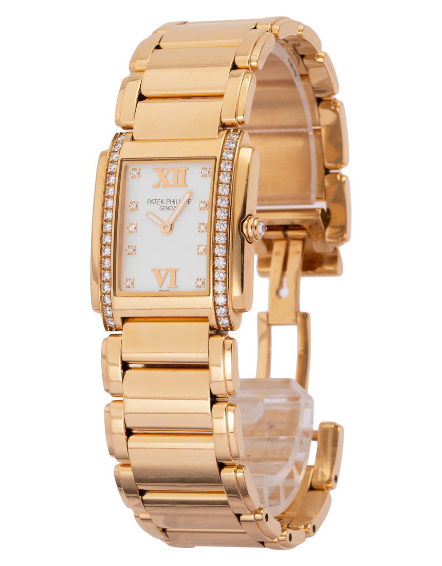 Patek Philippe Twenty-4 4910/11R - 25 mm Rose Gold side