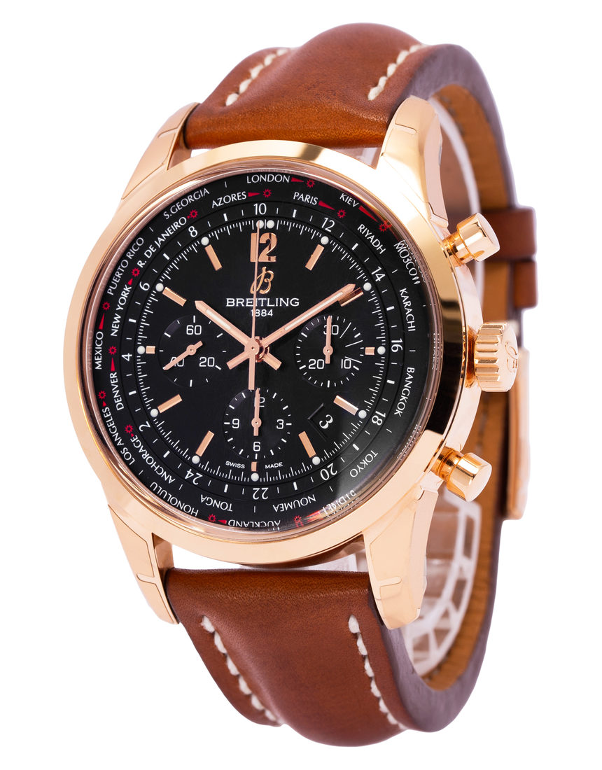 Breitling Transocean Unitime Pilot RB0510U5.BC39.439X.R20BA.1 - 46 mm Leather side