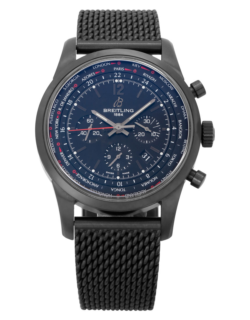 Breitling Transocean Unitime Pilot MB0510U6.BC80.159M - 46 mm PVD back