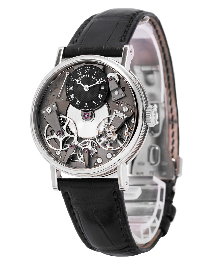 Breguet Tradition 7027BB/G9/9V6 - 37 mm Leather side