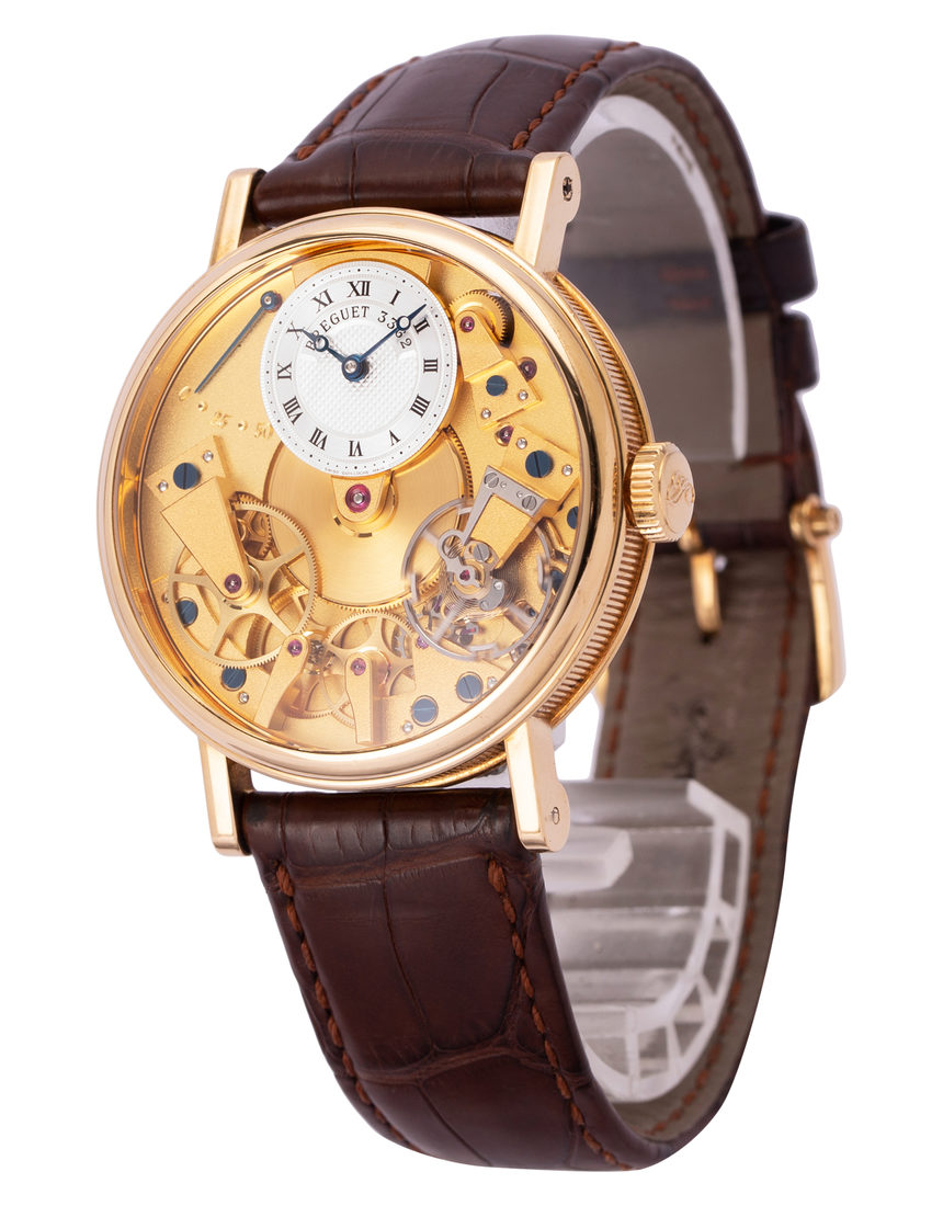 Breguet Tradition 7037BA/11/9V6 - 38 mm Leather side