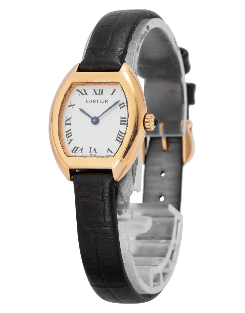Cartier Tortue 1945 - 23 mm Leather side