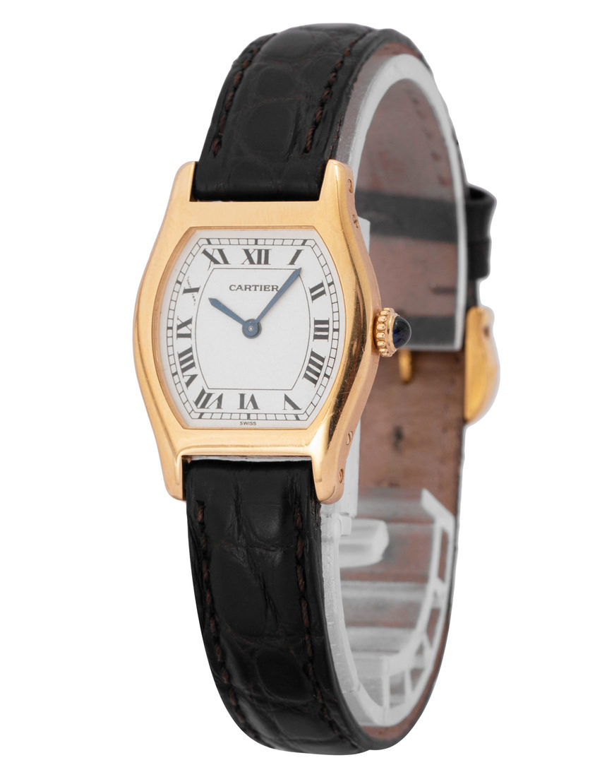 Cartier Tortue 96067 - 23 mm Leather side