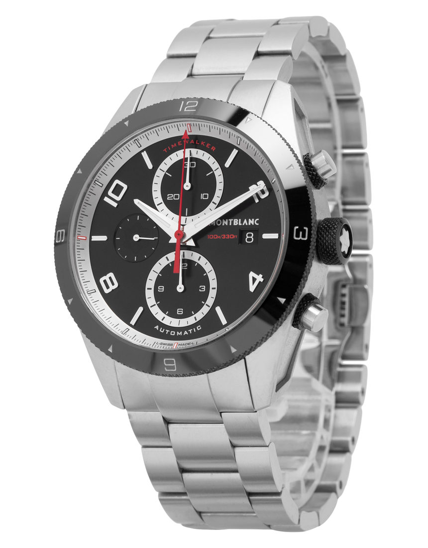 Montblanc Timewalker Chronograph 116097 - 43 mm Steel side