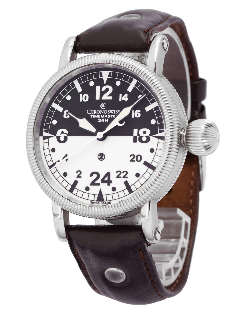 Chronoswiss Timemaster 24h CH6433 D/N - 44 mm Leather side