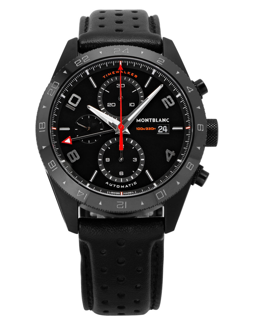 Montblanc TimeWalker 116102 - 44 mm Leather back