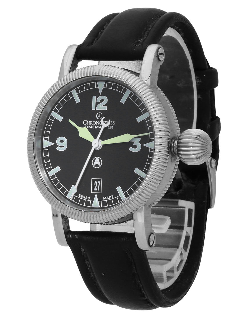 Chronoswiss Timemaster CH2833SW - 40 mm Leather side