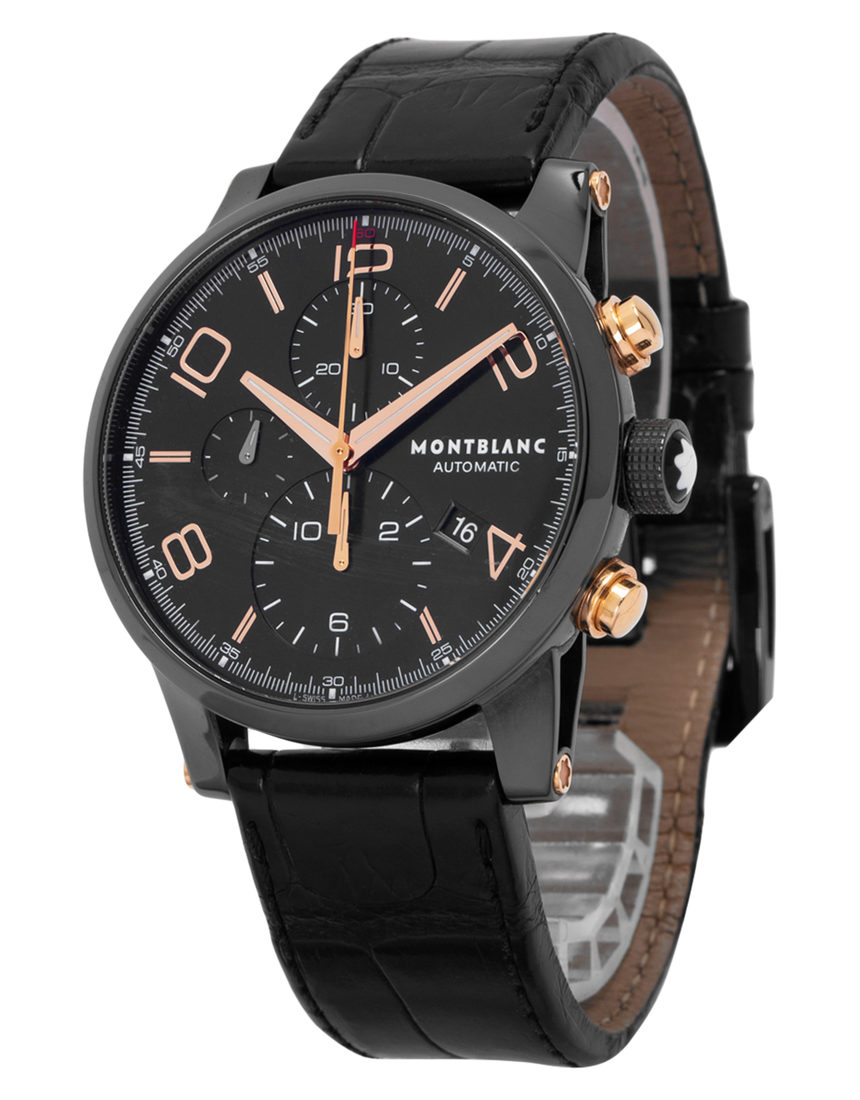 Montblanc TimeWalker 7187 - 43 mm Leather side