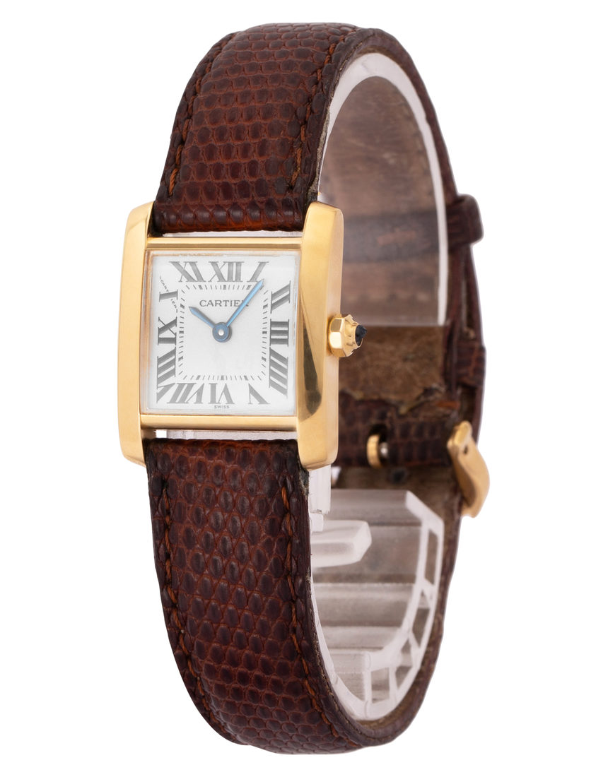 Cartier Tank Francaise W5000256 1820 - 20 mm Leather side