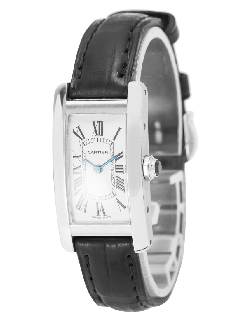 Cartier Tank Americaine 2489 - 19 mm Leather side