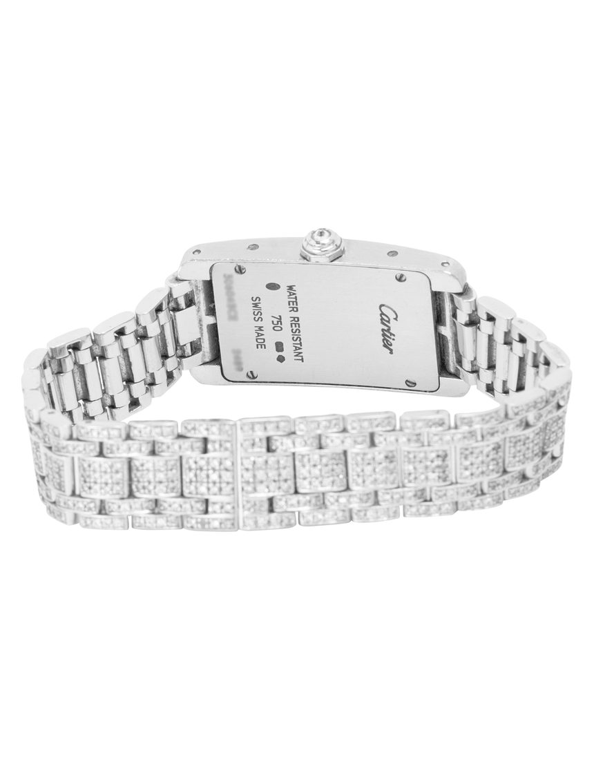Cartier Tank Americaine 2489 - 19 mm White Gold
