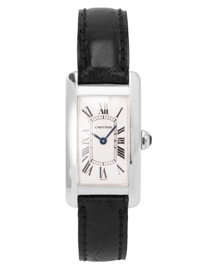 Cartier Tank Americaine 1713 - 20 mm Leather back