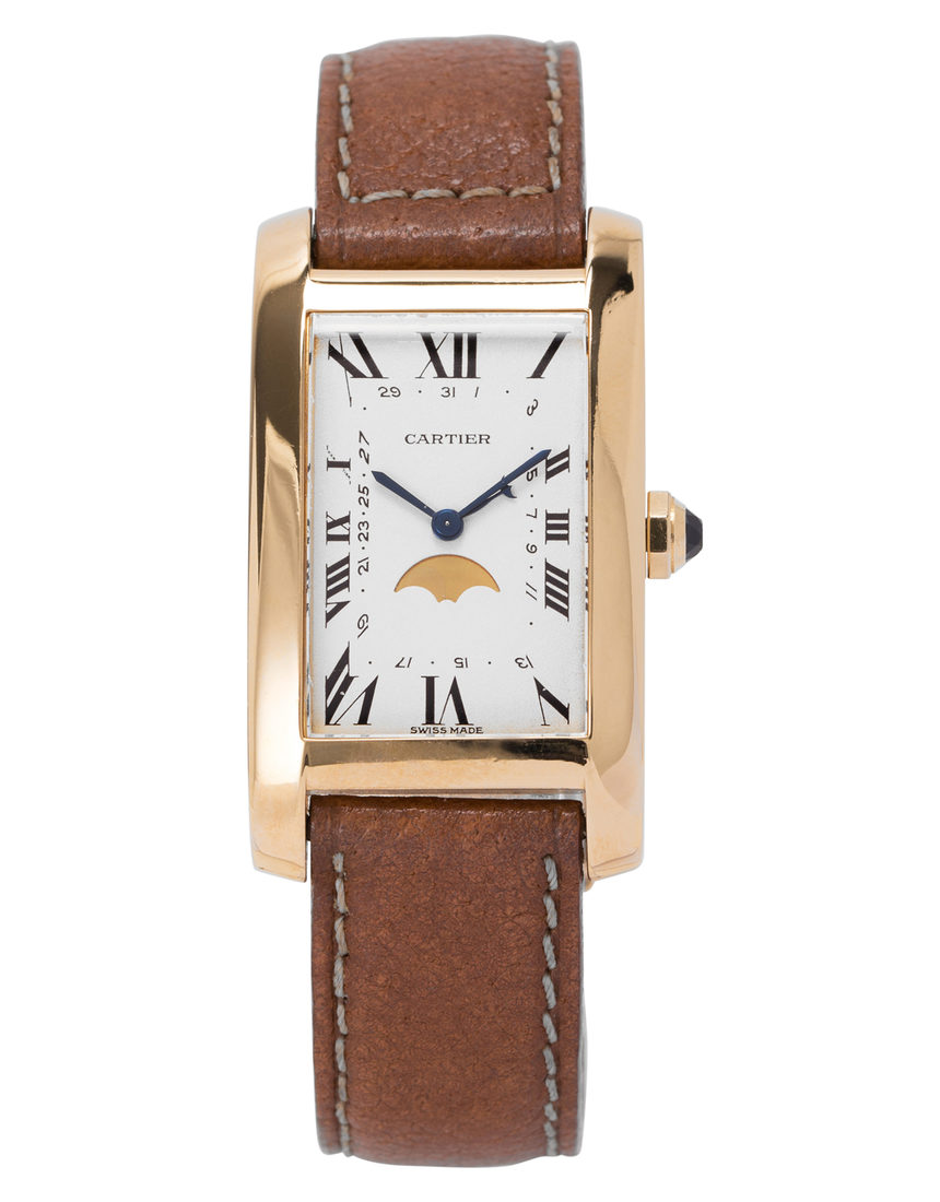 Cartier Tank Americaine 819908 - 24 mm Leather back