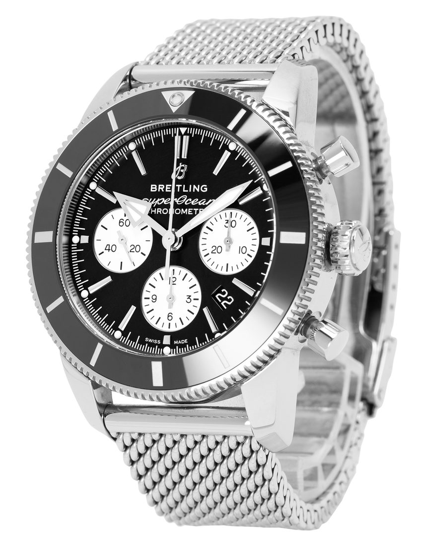 Breitling Superocean Heritage II B01 Chronograph 44 AB0162121B1A1 - 44 mm Steel side