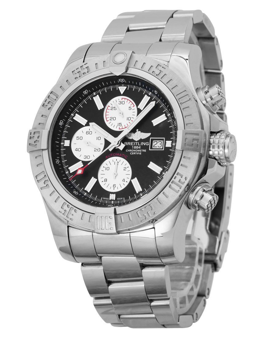 Breitling Super Avenger II A13371111B1W1 - 48 mm Steel side