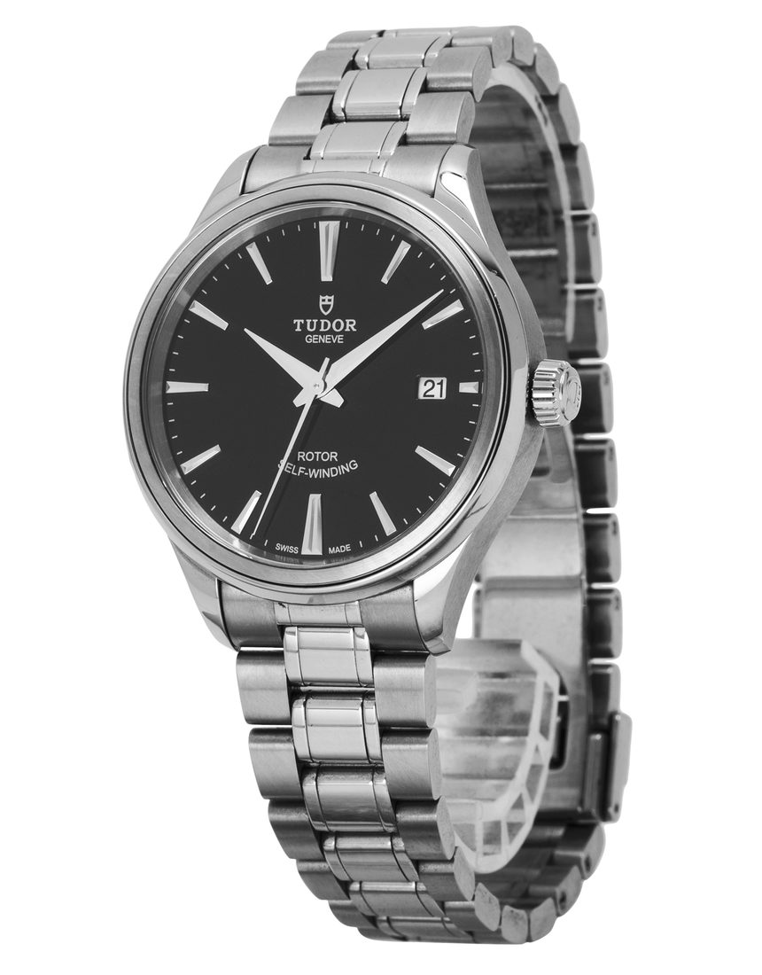 Tudor Style 12500 - 41 mm Steel side