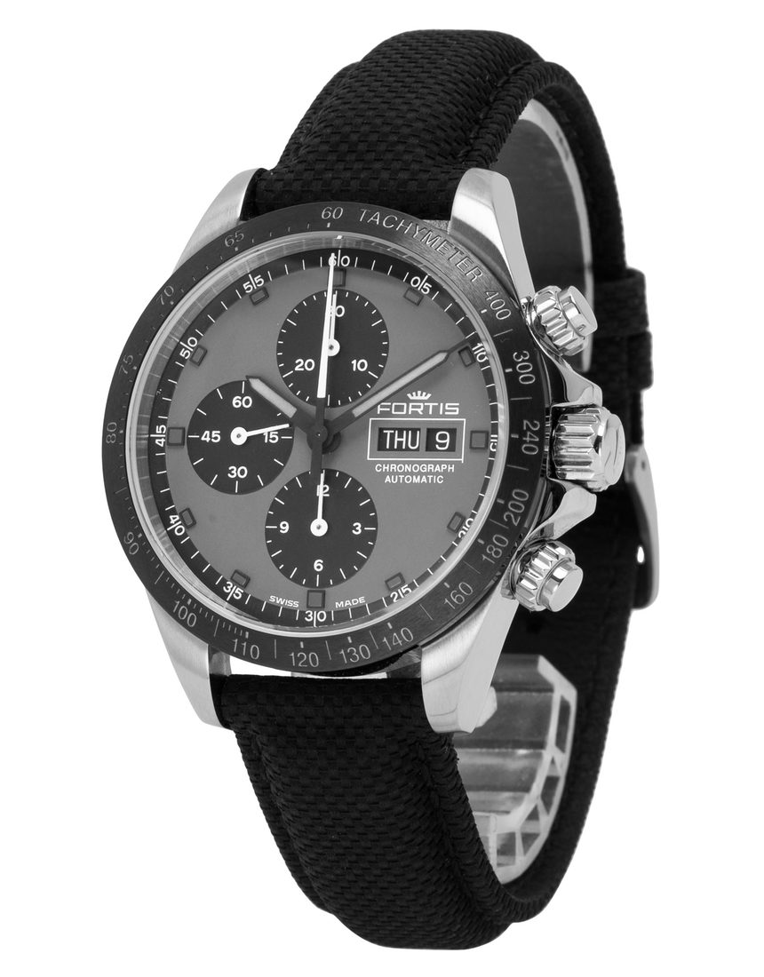 Fortis Stratoliner 401.26.37 LP.10 - 42 mm Fabric side