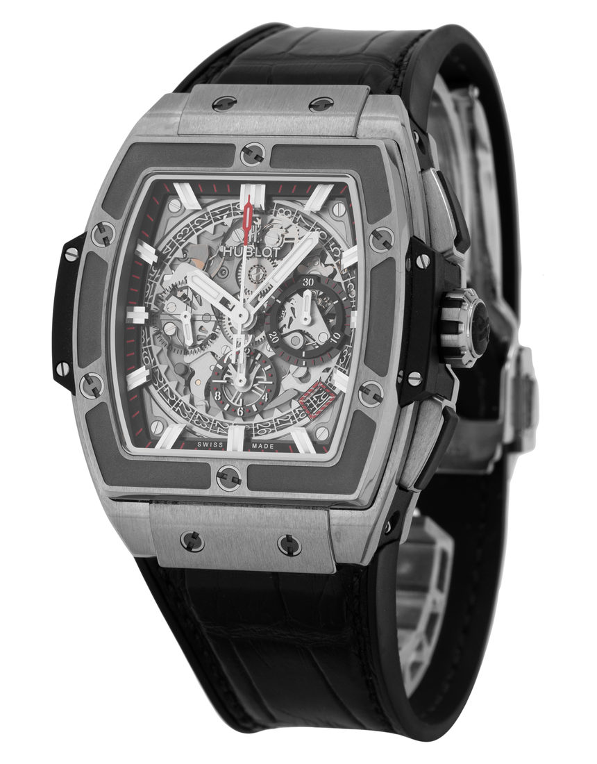 Hublot Spirit of Big Bang Chronograph 641.NX.0173.LR - 42 mm Rubber side