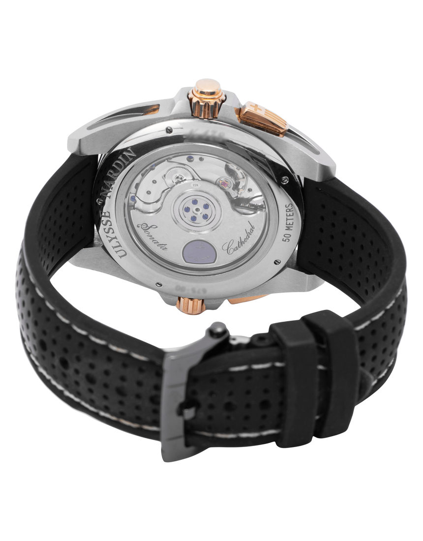 Ulysse Nardin Sonata Streamline 675-00 - 44 mm Rubber
