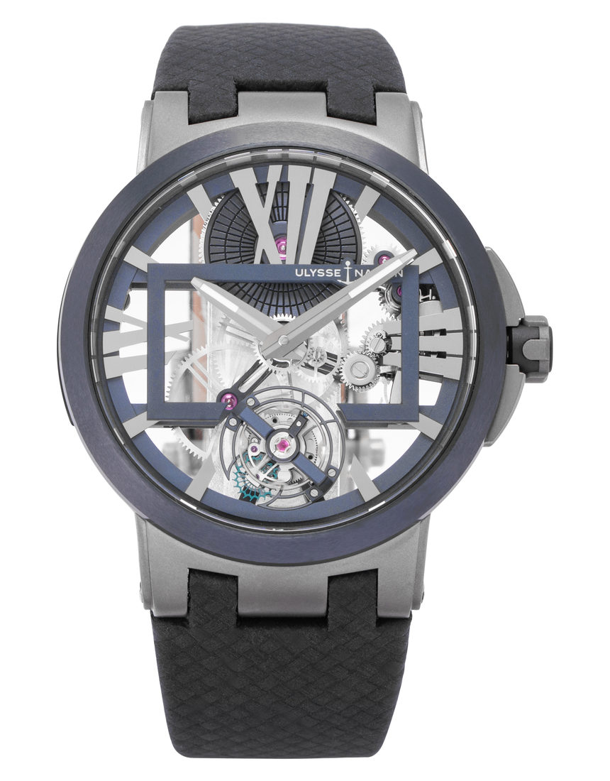 Ulysse Nardin Skeleton Tourbillon 1713-139 - 45 mm Rubber back
