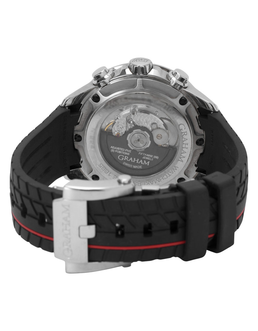 Graham Silverstone Supersprint RS Chronograph 2STBC.B05A.K99F - 42 mm Rubber
