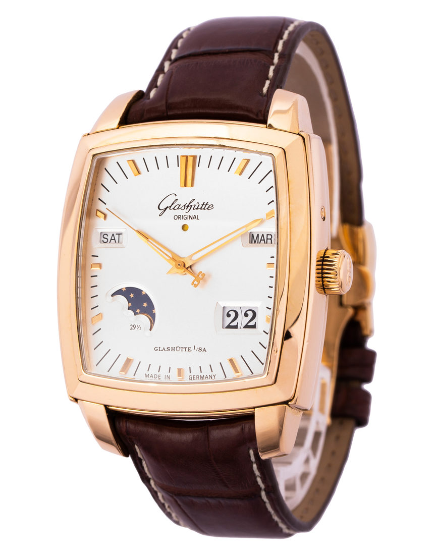 Glashutte Original Senator 39-50-51-51-04 - 37 mm Leather side