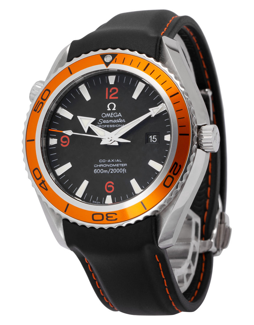 Omega Seamaster Planet Ocean Big Size 2908.50.38 - 45.5 mm Leather side