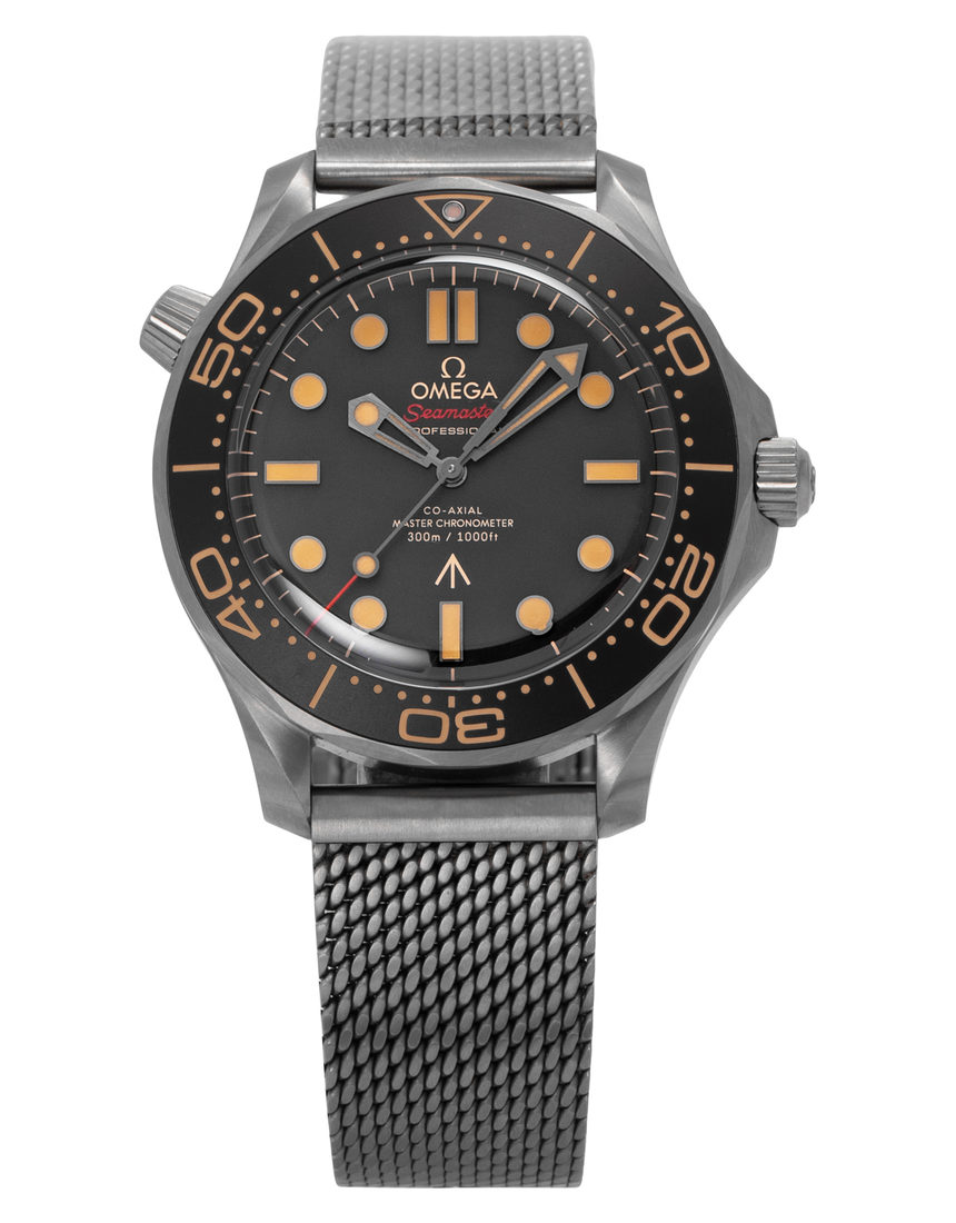 Omega Seamaster Diver 300M Co-Axial Master Chronometer 007 Edition 210.90.42.20.01.001 - 42 mm Titanium back