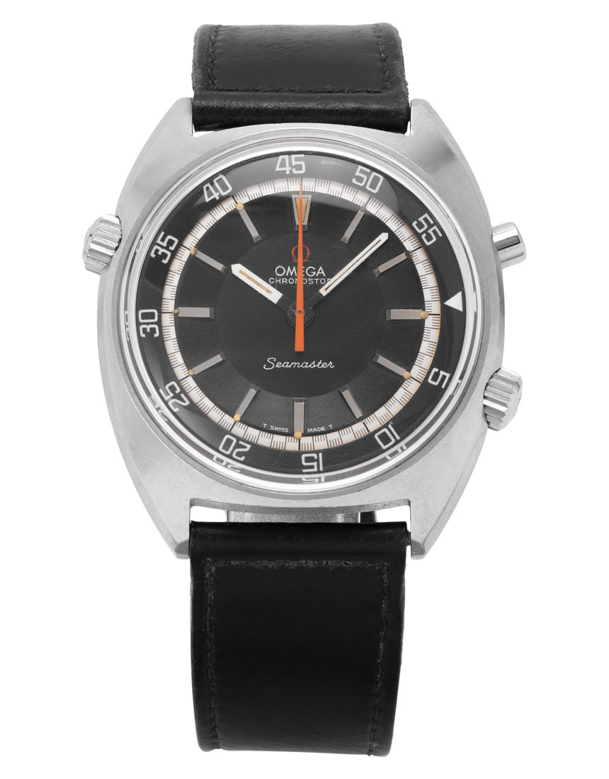 Omega Seamaster Chronostop ST 145.008 - 40 mm Leather back