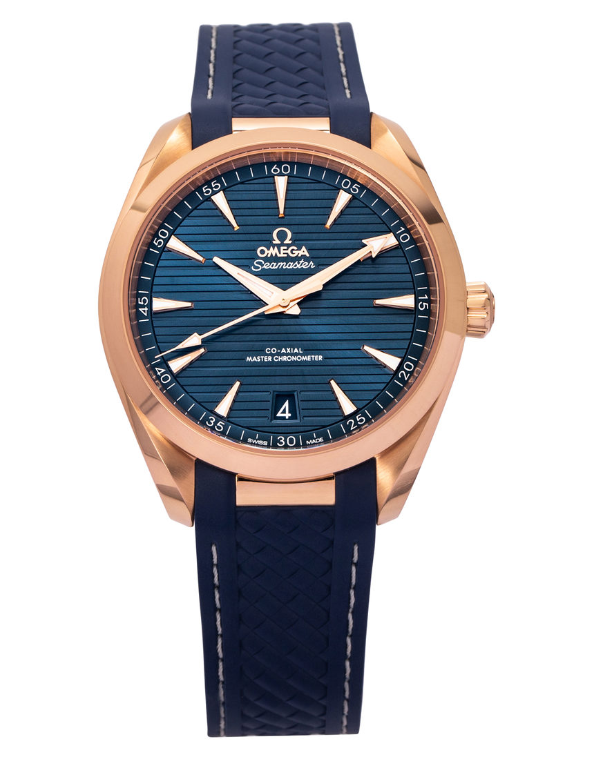 Omega Seamaster Aqua Terra 150M Co-Axial Master Chronometer 220.52.41.21.03.001 - 41 mm Rubber back