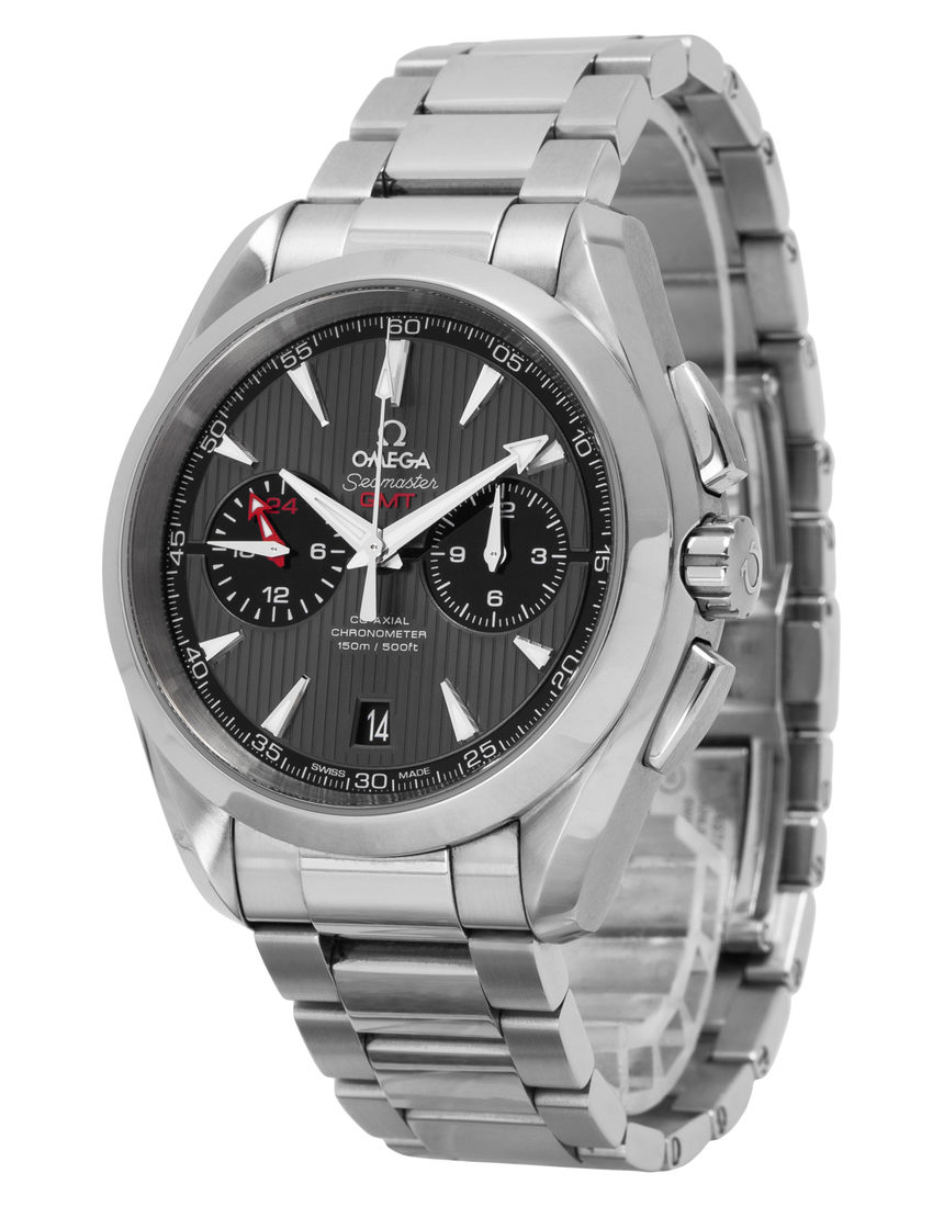 Omega Seamaster Aqua Terra 150 M Chronograph 231.10.43.52.06.001 - 43 mm Steel side