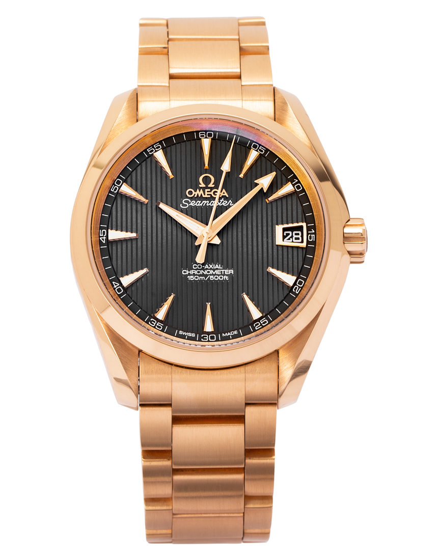 Omega Seamaster Aqua Terra 150 M 231.50.39.21.06.001 - 38.5 mm Rose Gold back